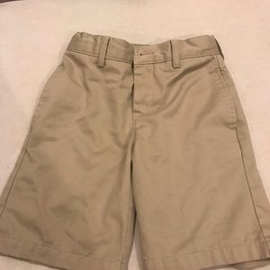Lands End boys uniform shorts